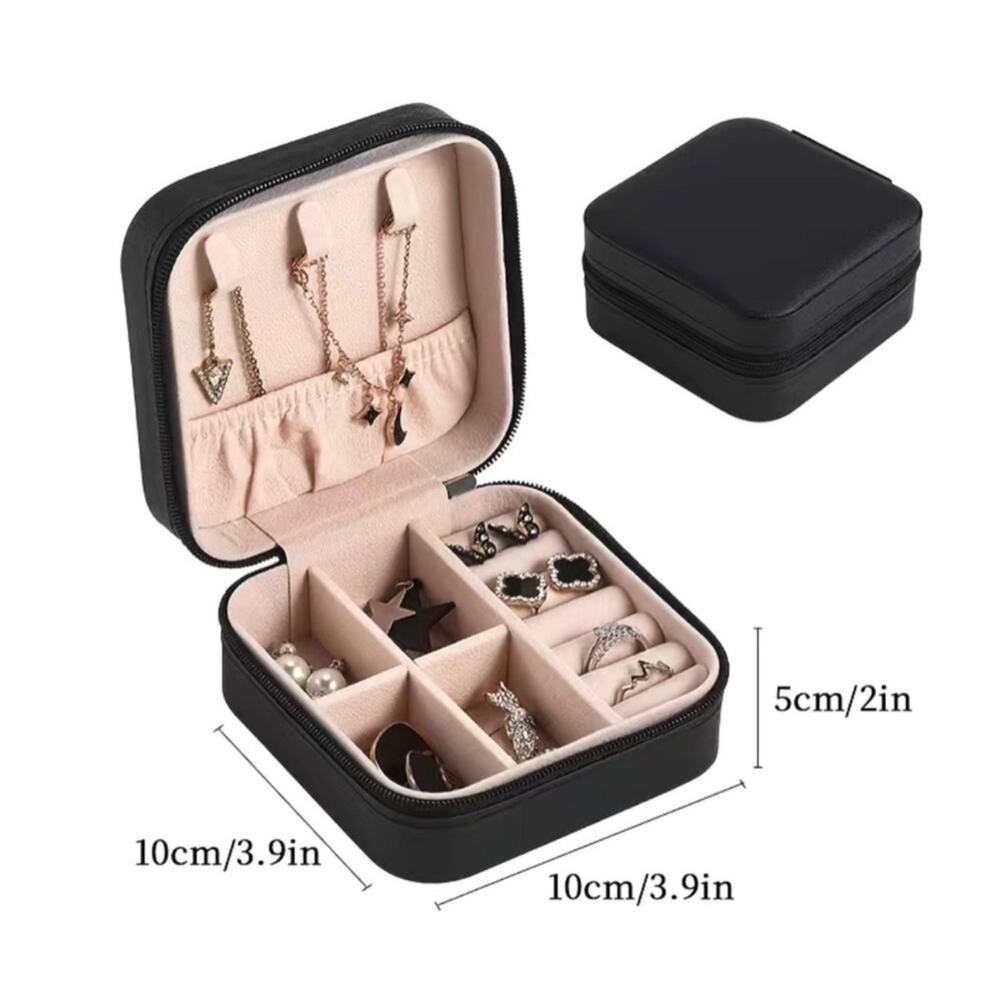 Portable Jewelry Box Organizer